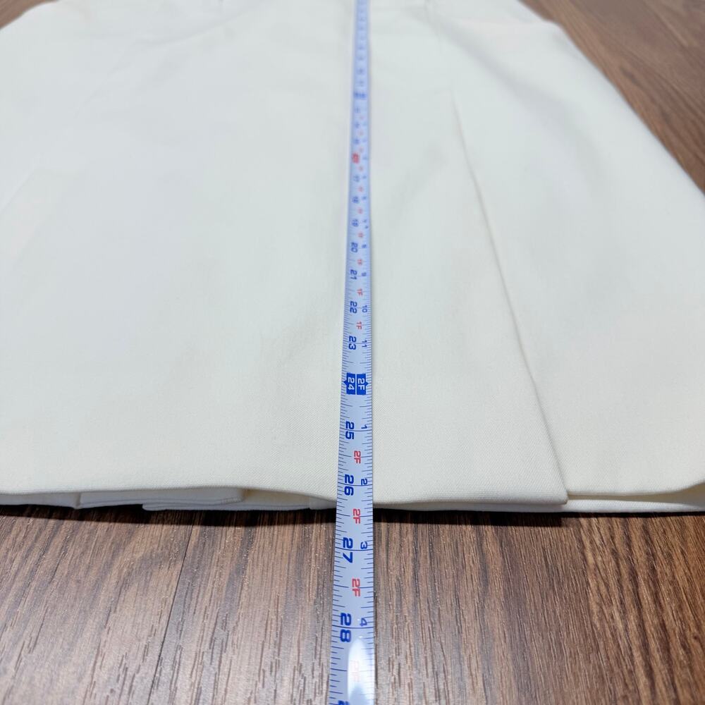 Archival Gucci 2007 Cream High-Waist Tailored Pencil Skirt IT 46 / US 10 Capsule - Picture 7 of 10